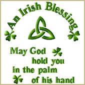 An Irish Blessing Embroidery Design Embroidery Design
