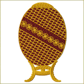 Faberge Egg Embroidery Design Embroidery Design