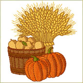 Harvest Embroidery Designs Embroidery Design