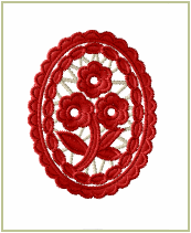 Dantela Lace Medallion Embroidery Design