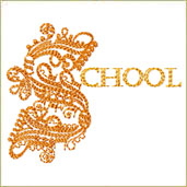School Embroidery Design Embroidery Design