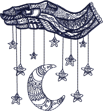 Sweet Dreams Free Embroidery Design
