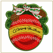 Tree Ornament - Lace Embroidery Design